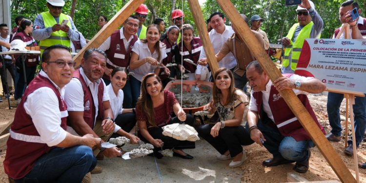 Fortalece Mara Lezama infraestructura educativa con inversión de 47 mdp para construir secundaria en el fraccionamiento Kusamil de Cancún