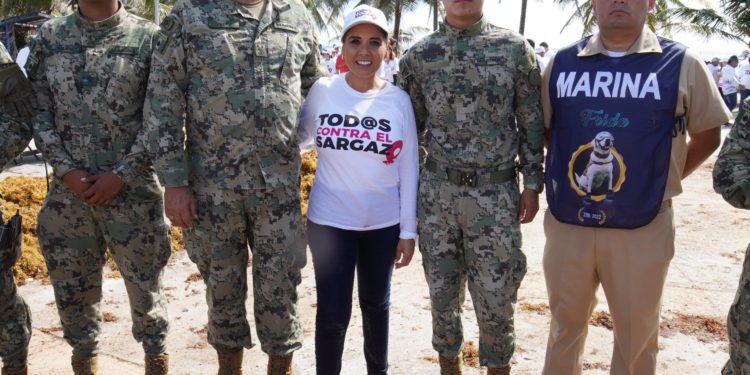 Gobierno de México reconoce esfuerzo de Gobierno de Quintana Roo en la atención del sargazo