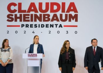 Anuncia Claudia Sheinbaum proyectos estratégicos prioritarios para el sureste como el tren de carga del Tren Maya con el respaldo de Mara Lezama