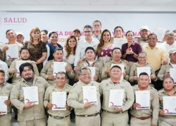 Destaca Mara Lezama resultados del trabajo de vectores en Quintana Roo