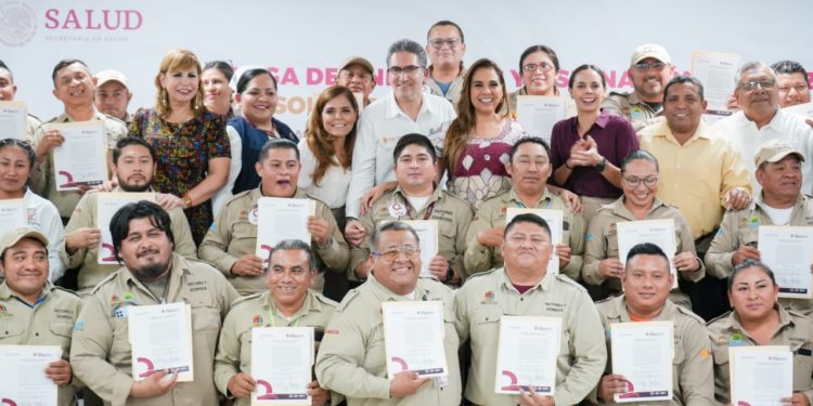Destaca Mara Lezama resultados del trabajo de vectores en Quintana Roo