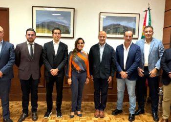 Se reúne Mara Lezama con próximo secretario de la SICT para analizar proyectos de movilidad en beneficio de la población quintanarroense