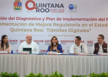 Impulsa Mara Lezama la Ventanilla Digital de Inversiones con la OCDE para el bienestar social y el desarrollo económico de Quintana Roo