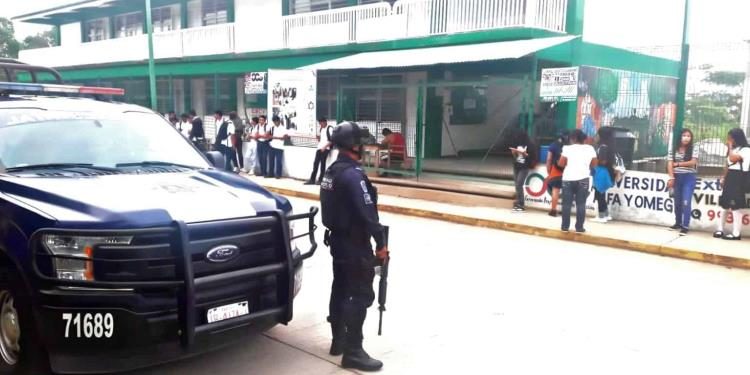 Operativo “Regreso Seguro a Clases 2024” en Tabasco contará con 1250 policías
