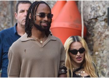 Madonna anuncia nuevo romance con el modelo y futbolista Akeem Morris