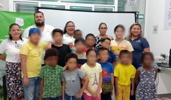 Fomentan valores con Cine Móvil Comunitario