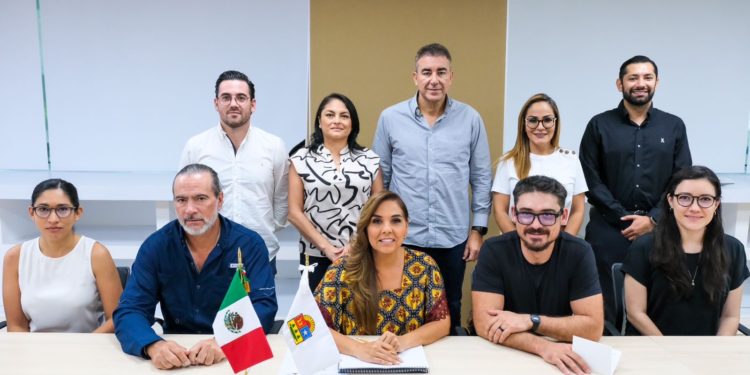 Mara Lezama y Román Meyer supervisan el avance de los proyectos en Quintana Roo y trabajan en la regularización de predios en Solidaridad para 4 mil familias