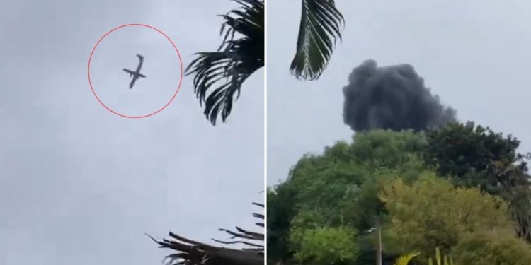 Se desploma avión con 62 pasajeros en Brasil