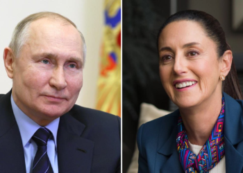 Claudia Sheinbaum invita a Vladimir Putin para la toma de posesión el 1 de Octubre