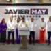 Javier May presenta su gabinete de la Secretaría de Educación