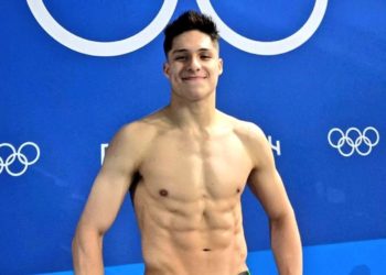 Osmar Olvera, clavadista mexicano clasifica a la semifinal de trampolín de 3 metros