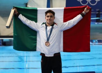 Osmar Olvera se cuelga medalla de bronce en los Juegos Olímpicos París