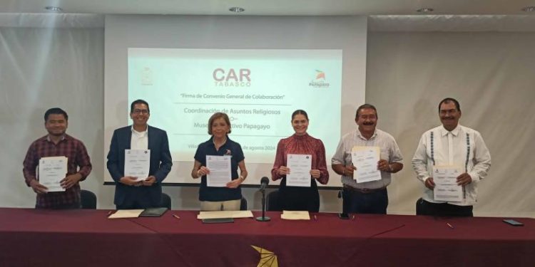 Papagayo firma convenio con iglesias cristianas para promover actividades recreativas y educativas