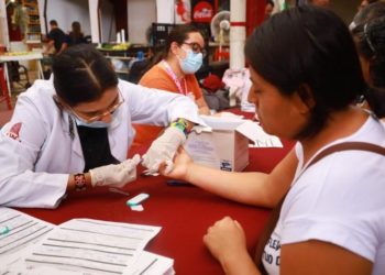 Continúa Centro con equipo y personal médico en Jornada Nacional de Salud 2024