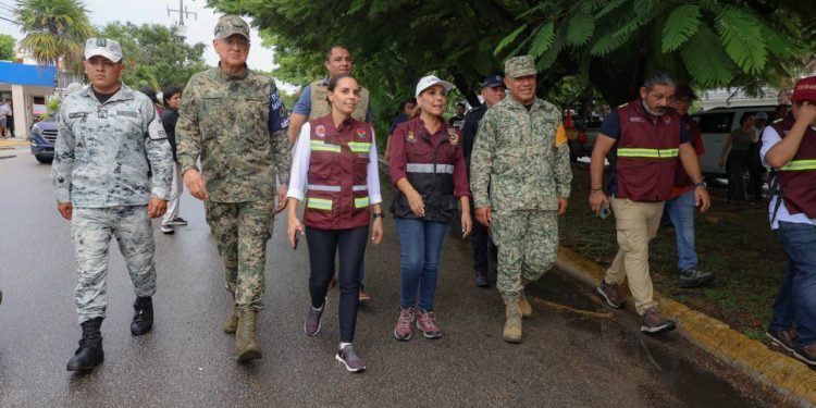 Alista Ana Paty Peralta preparativos ante la tormenta tropical «Helene»