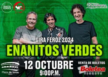 Enanitos Verdes llegan a Cancún en su gira «Feroz 2024»