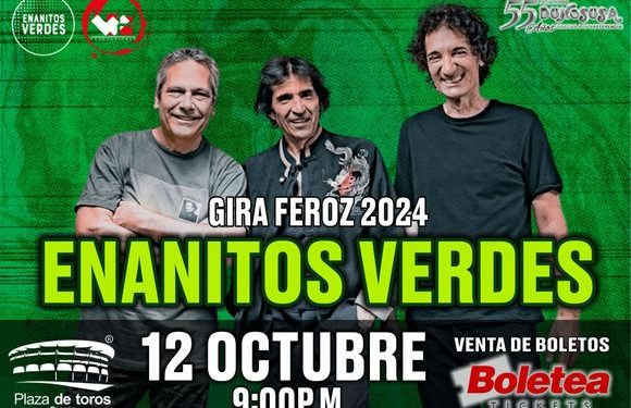 Enanitos Verdes llegan a Cancún en su gira «Feroz 2024»