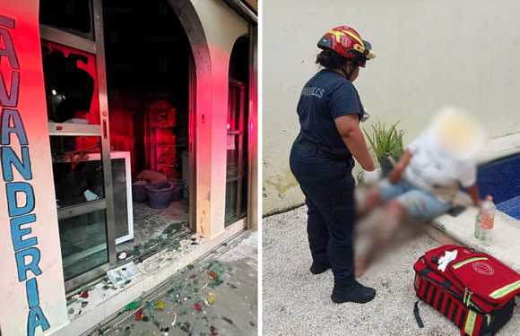 Mujer sufre brutal ataque al ser prendida en llamas por su pareja en Playa del Carmen