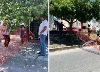 Madres buscadoras se manifiestan bloqueando la avenida Nichupté, Cancún
