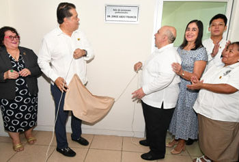 Inauguran Sala de Exámenes Profesionales en Honor al ex rector de la UJAT Jorge Abdo Francis