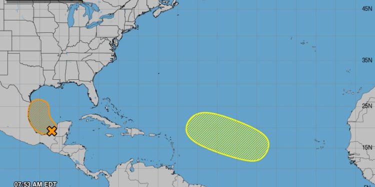 Prevén cielo nublado con lluvias aisladas en Quintana Roo