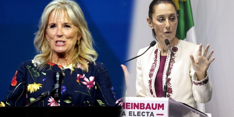 Jill Biden, primera dama de EU asistirá a la toma de posesión de Claudia Sheinbaum