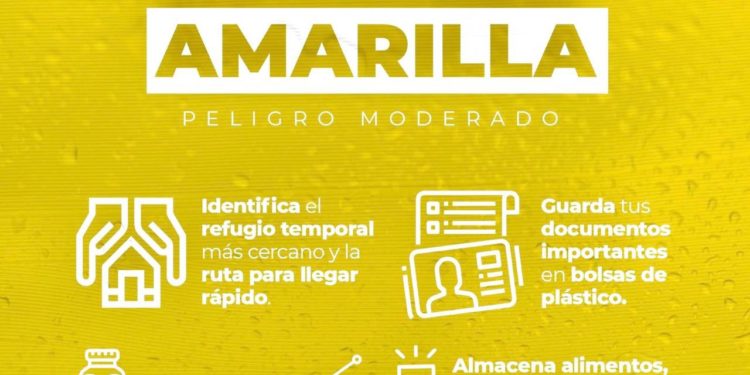 Alerta amarilla por tormenta tropical «Helene» en las costas de Quintana Roo