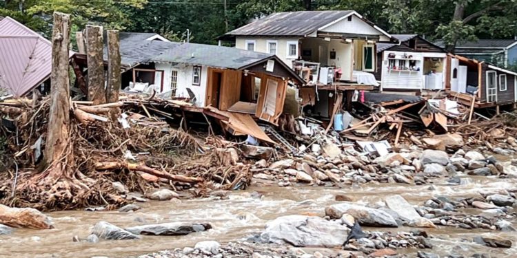Suman a 84 muertos tras el paso del huracán ‘Helene’ al sureste de EU