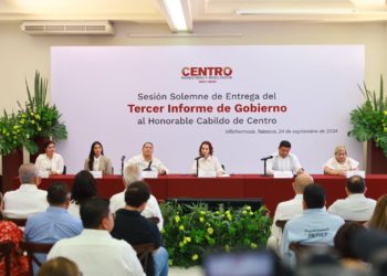 En Centro cumplimos compromisos con el pueblo y hacemos historia: Aura Medina
