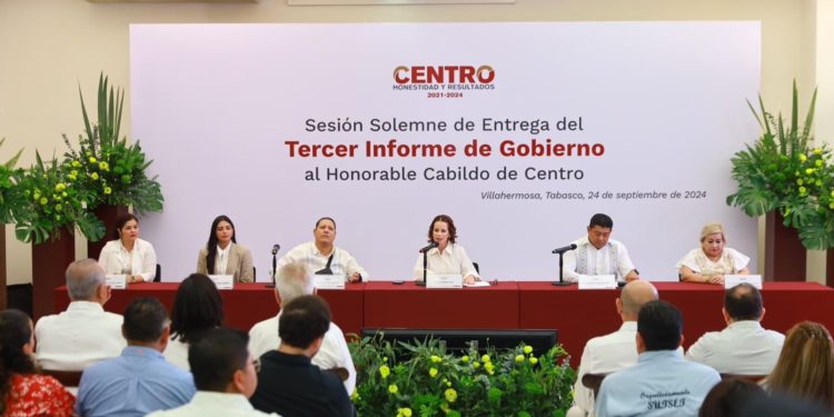 En Centro cumplimos compromisos con el pueblo y hacemos historia: Aura Medina