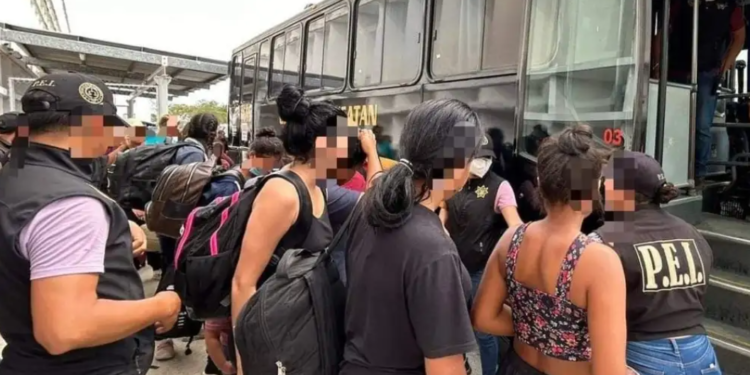 Yucatán alcanzó una cifra histórica en retención de extranjeros que ingresaron de manera ilegal al país