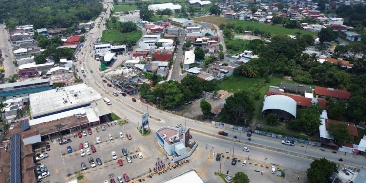 Inauguran reconstrucción del periférico con pavimento hidráulico en Cunduacán