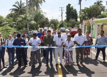 «Chelo» Cano entrega obras en la recta final de su administración en Cunduacán