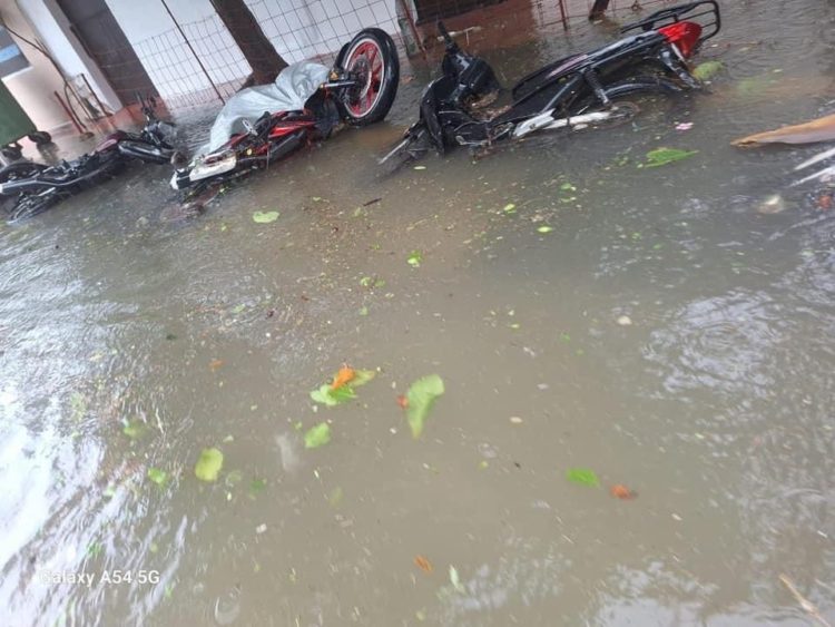 Isla Mujeres tras el paso de la tormenta tropical «Helene»