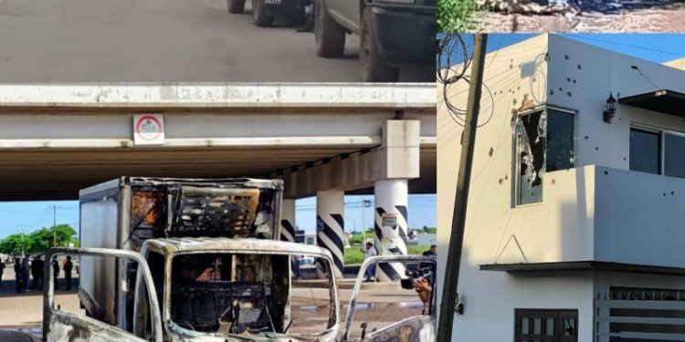 Van 2 militares y 30 civiles muertos tras enfrentamientos en Sinaloa, informó el secretario de la Defensa Nacional,