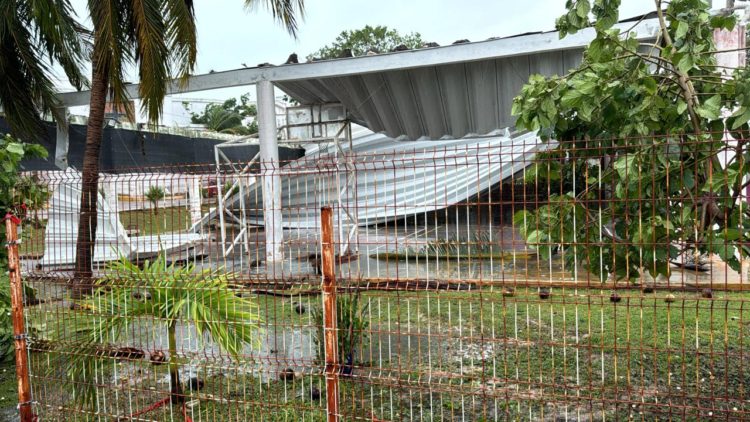 Isla Mujeres tras el paso de la tormenta tropical «Helene»