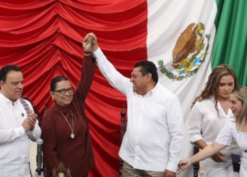 Rosa Icela Rodríguez reitera respaldo de la Federación al gobernador Javier May