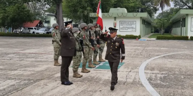 Nombran a Fernando García Sánchez como Comandante del 30 Batallón en Tabasco