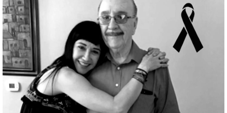 Susana Zavaleta anuncia la muerte de su papá