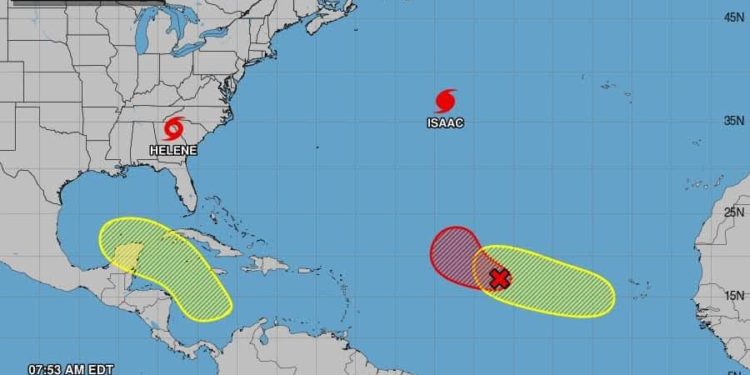 Autoridades vigilan tres zonas de baja presión con probabilidad de desarrollo ciclónico para Quintana Roo