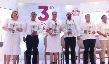 Dejan AMLO y Carlos Merino, sentadas bases para prosperidad de Jalpa