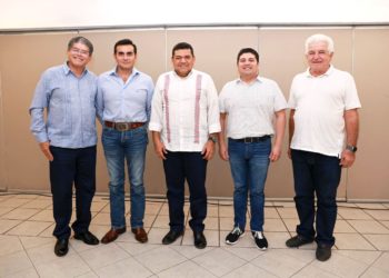 Javier May se reúne con alcaldes electos de MC y PT; promete gobernar sin exclusiones