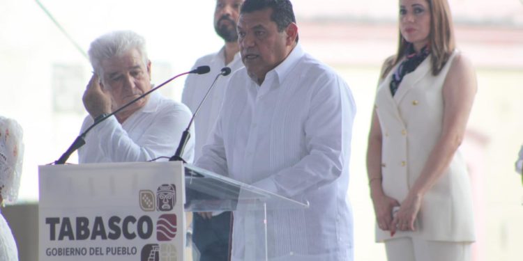 Javier May anuncia que deuda histórica con CFE quedó en ceros y presenta planes para Tabasco