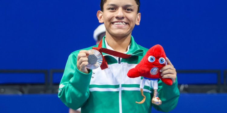 Jesús Alberto Gutiérrez se lleva la medalla de bronce en los Juegos Paralímpicos París