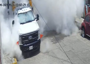 Explosión de tanque de gas en la colonia Atasta deja ileso a trabajador