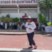 Trabajadores del PJF se manifiestan frente al Gobierno del Estado de QROO para rechazar la reforma de AMLO