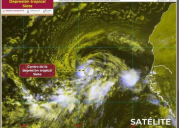 Autoridades vigilan ‘Depresión Tropical Siete’ en el Atlántico Oriental