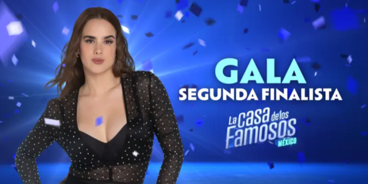 Gala Montes es la segunda finalista de «La Casa de los Famosos México 2»