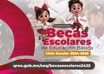 SEQ publica convocatoria sobre Becas Escolares de Educación Básica, ciclo escolar 2024-2025