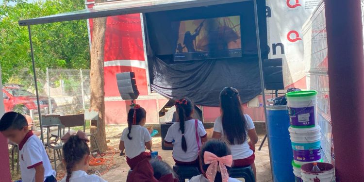 Llega la Caravana de la Prevención y Cinemovil a Isla Mujeres